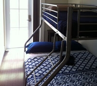 north-facing family rooms with bunk beds